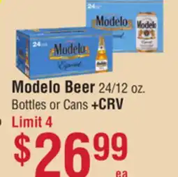 Smart & Final Modelo Beer offer
