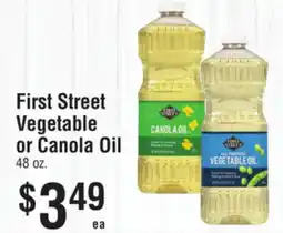 Smart & Final First Street Vegetable or Canola Oil offer