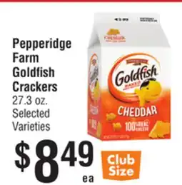 Smart & Final Pepperidge Farm Goldfish Crackers offer
