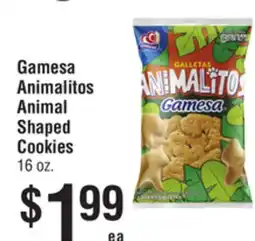 Smart & Final Gamesa Animalitos Animal Shaped Cookies offer
