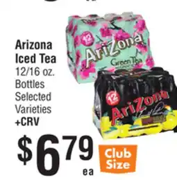 Smart & Final Arizona Iced Tea offer