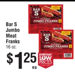 Smart & Final Bar S Jumbo Meat Franks offer