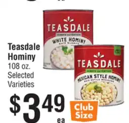 Smart & Final Teasdale Hominy offer