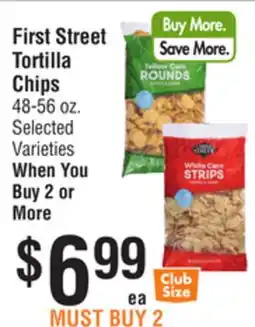 Smart & Final First Street Tortilla Chips offer