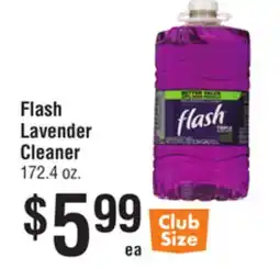 Smart & Final Flash Lavender Cleaner offer
