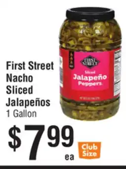 Smart & Final First Street Nacho Sliced Jalapeños offer