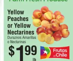 Smart & Final Yellow Peaches or Yellow Nectarines offer