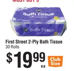 Smart & Final First Street 2-Ply Bath Tissue offer
