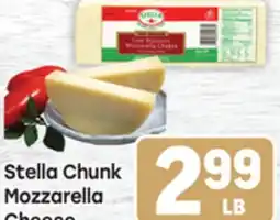 Tony’s Fresh Market Stella Chunk Mozzarella Cheese offer