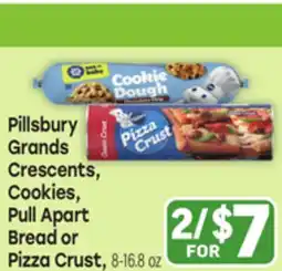 Tony’s Fresh Market Pillsbury Grands Crescents, Cookies, Pull Apart Bread or Pizza Crust offer