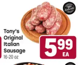 Tony’s Fresh Market Tony's Original Italian Sausage offer