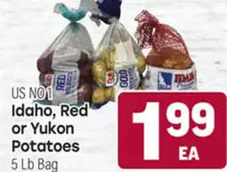Tony’s Fresh Market Idaho, Red or Yukon or Yukon Potatoes offer