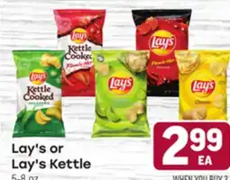 Tony’s Fresh Market Lay's or Lay's Kettle offer