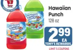 Tony’s Fresh Market Hawaiian Punch offer