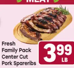 Tony’s Fresh Market Fresh Family Pack Center Cut Pork Spareribs offer
