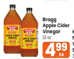 Tony’s Fresh Market Bragg Apple Cider Vinegar offer