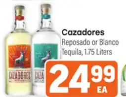 Tony’s Fresh Market Cazadores Reposado or Blanco Tequila offer