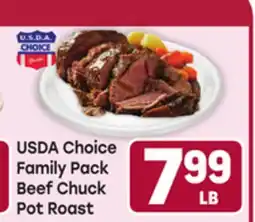 Tony’s Fresh Market USDA Choice Family Pack Beef Chuck Pot Roast offer