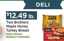 Heinen's Two Brothers Maple Honey Turkey Breast offer