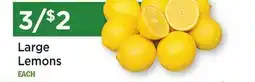 Heinen's Large Lemons offer