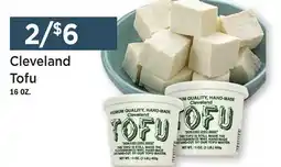 Heinen's Cleveland Tofu offer