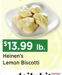 Heinen's Heinen's Lemon Biscotti offer