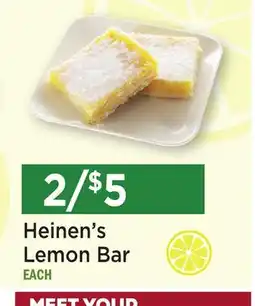 Heinen's Heinen's Lemon Bar offer