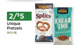 Heinen's Unique Pretzels offer
