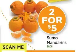 Heinen's Sumo Mandarins offer