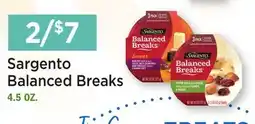 Heinen's Sargento Balanced Breaks offer