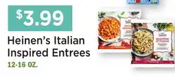 Heinen's Heinen's Italian Inspired Entrees offer