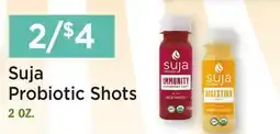 Heinen's Suja Probiotic Shots offer