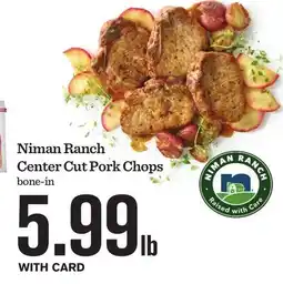 Mariano's Niman Ranch Center Cut Pork Chops offer