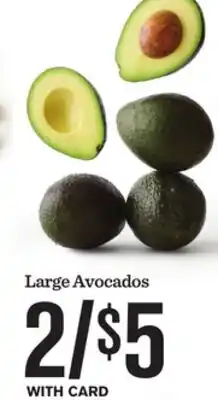 Mariano's Large Avocados offer
