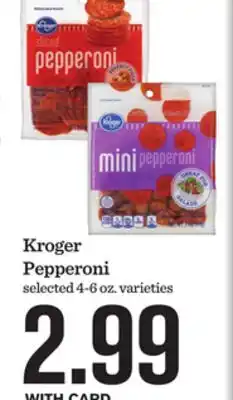 Mariano's Kroger Pepperoni offer