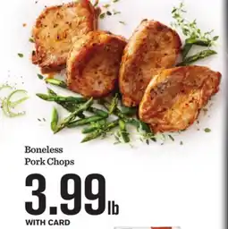 Mariano's Boneless Pork Chops offer