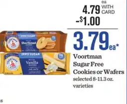 Mariano's Voortman Sugar Free Cookies or Wafers offer