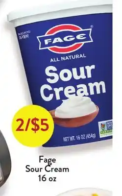 Fresh Thyme Fage Sour Cream offer