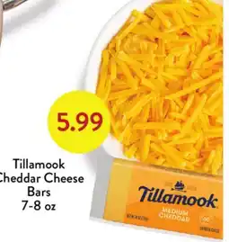 Fresh Thyme Tillamook Cheddar Cheese Bars offer
