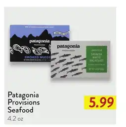 Fresh Thyme Patagonia Provisions Seafood offer