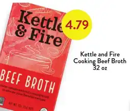 Fresh Thyme Kettle and Fire Cooking Beef Broth offer