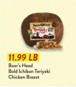 Fresh Thyme Boar's Head Bold Ichiban Teriyaki Chicken Breast offer