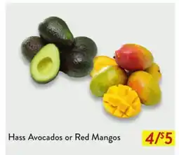 Fresh Thyme Hass Avocados or Red Mangos offer
