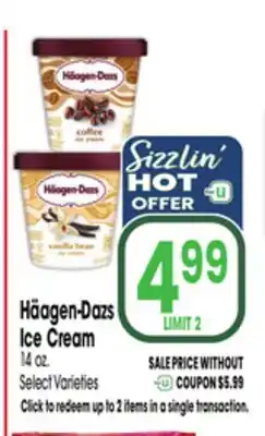 Jewel-Osco Häagen-Dazs Ice Cream offer