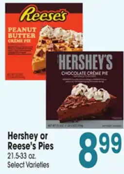 Jewel-Osco Hershey or Reese's Pies offer