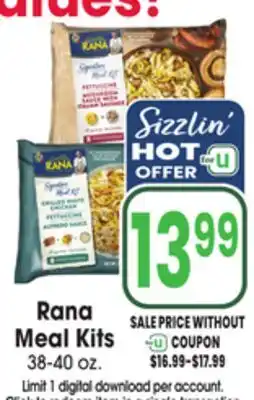 Jewel-Osco Rana Meal Kits offer