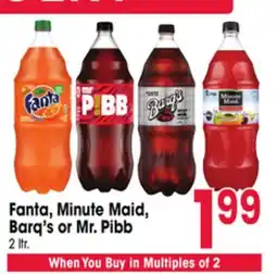 Jewel-Osco Fanta, Minute Maid, Barq's or Mr. Pibb offer