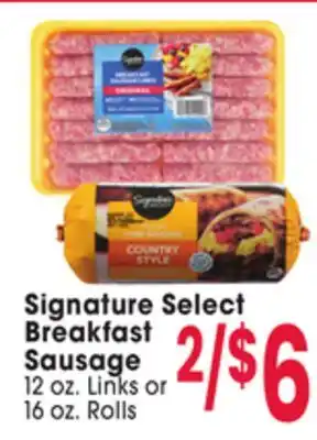 Jewel-Osco Signature Select Breakfast Sausage offer
