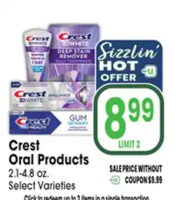 Jewel-Osco Crest Oral Products offer