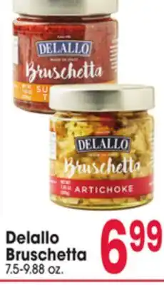 Jewel-Osco Delallo Bruschetta offer